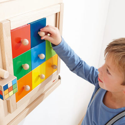 Colorful Squares Wall Panel