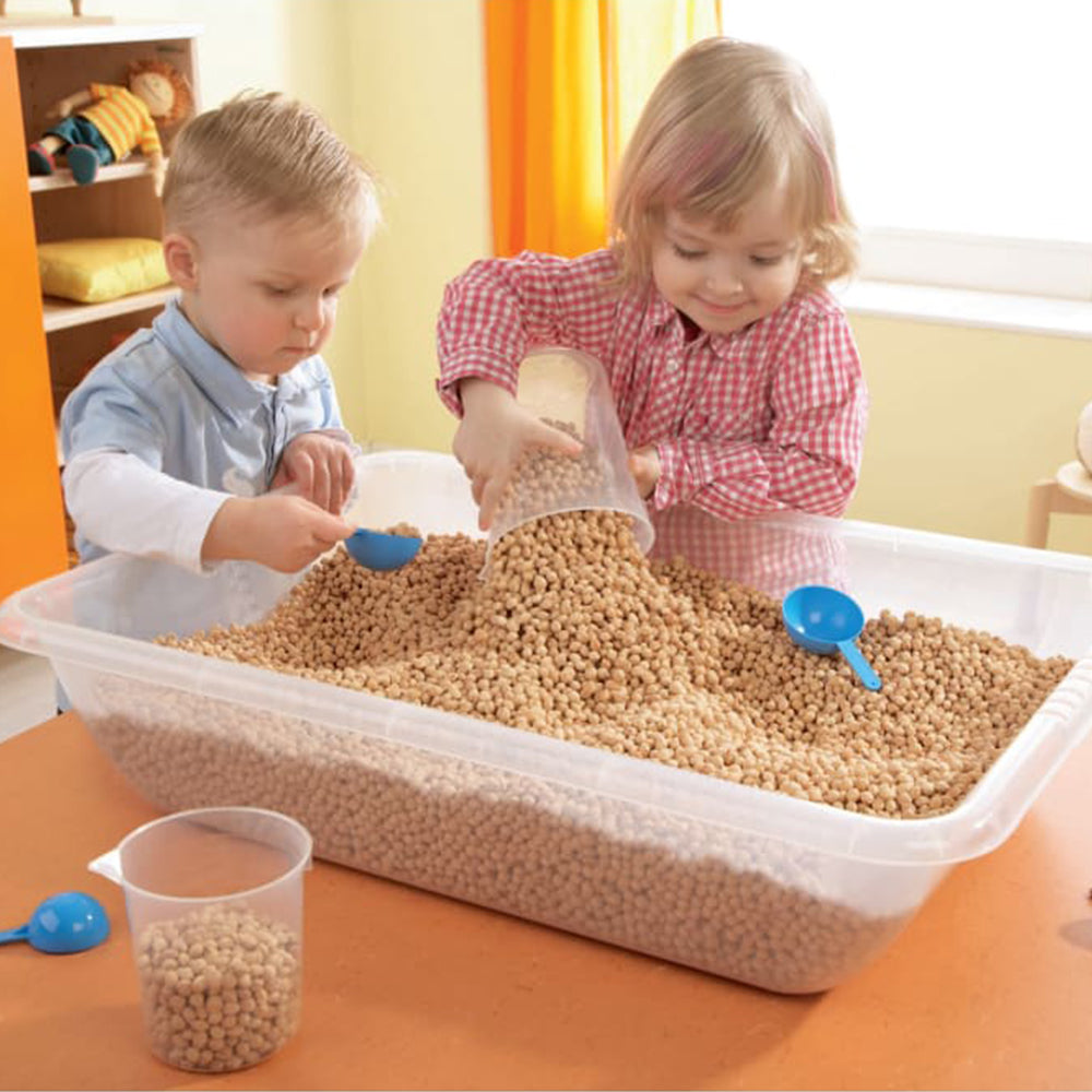 Transparent Sand Tubs 4-Piece