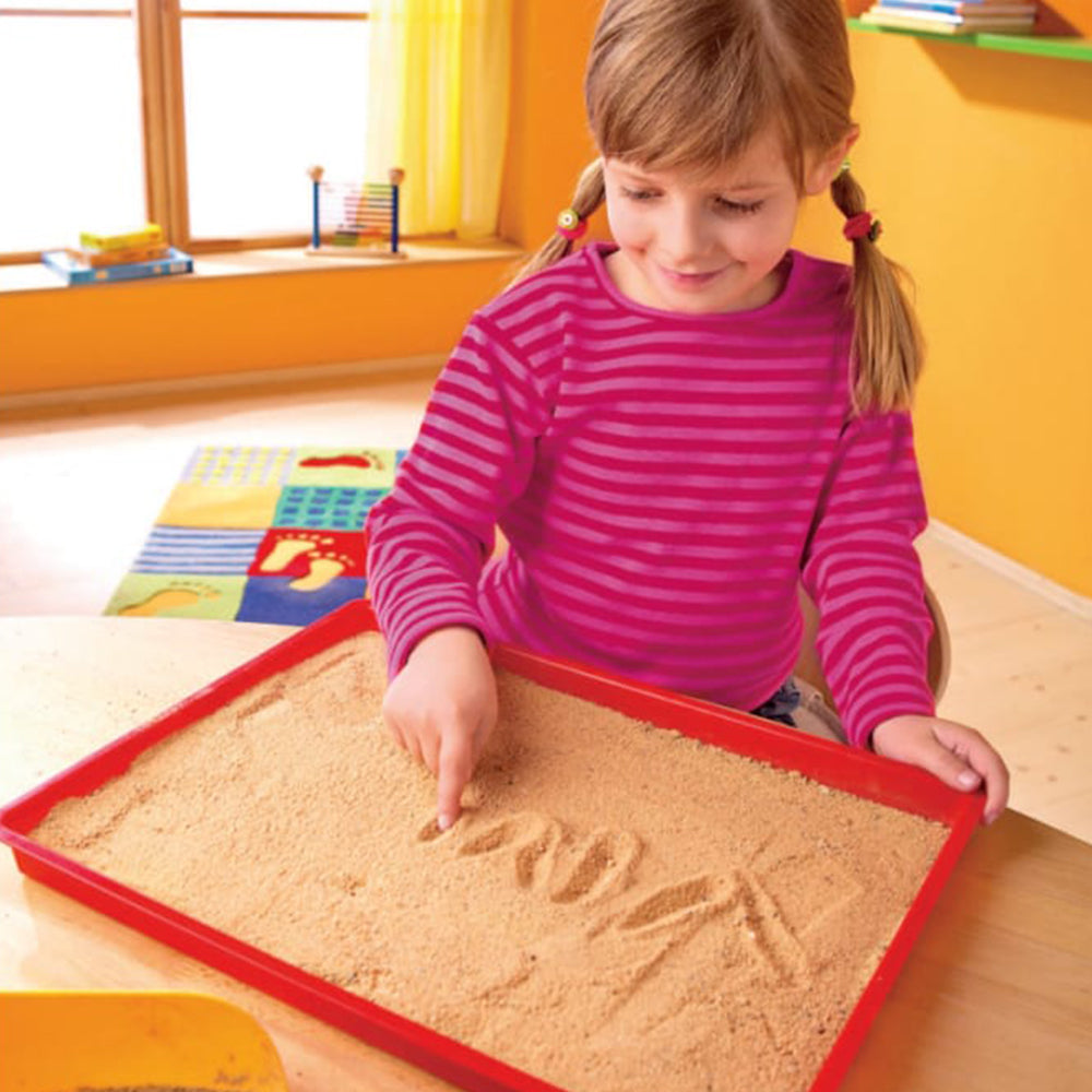 Colorful Flat Trays 4-Piece