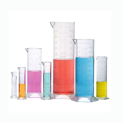 Measuring cylinder set, 7 pieces