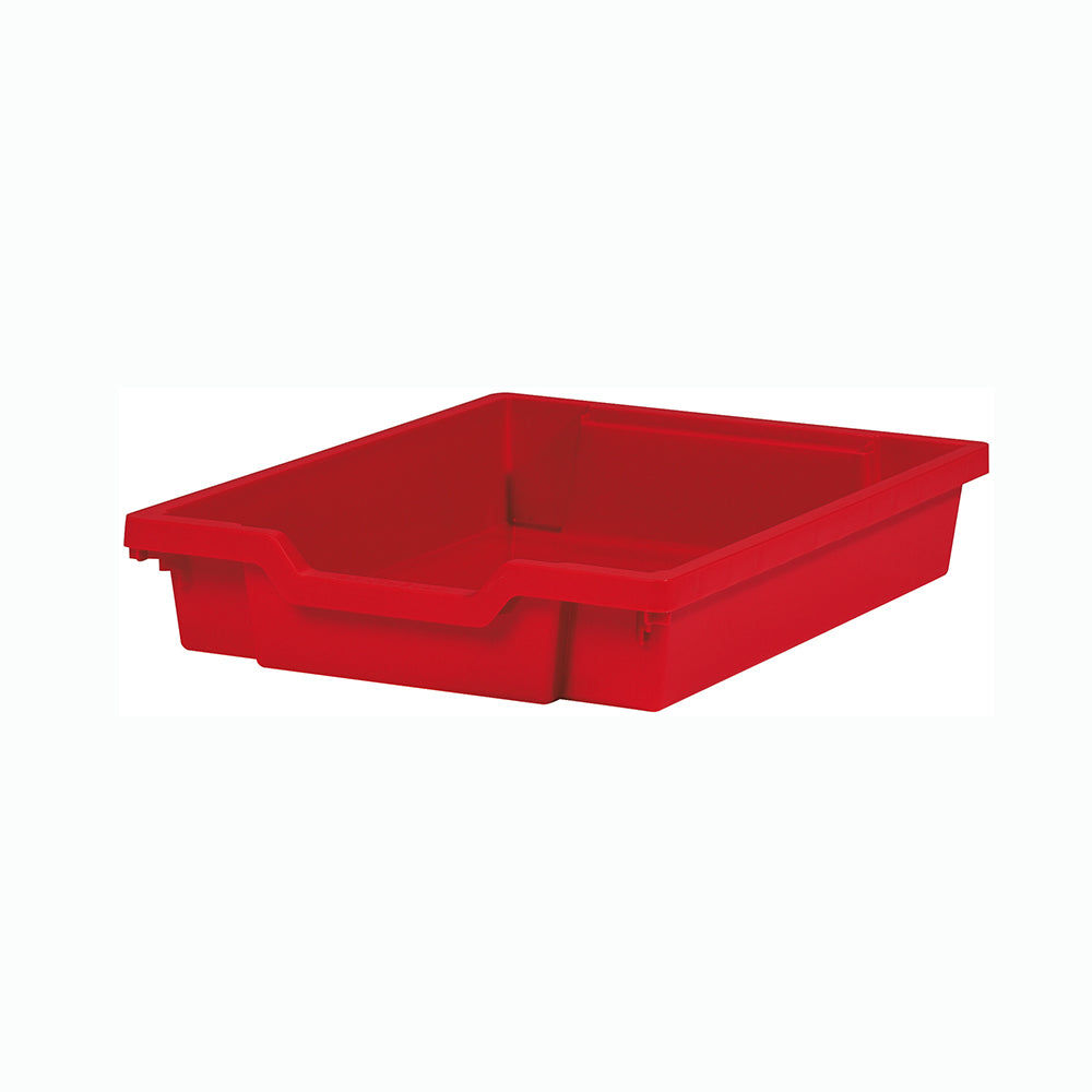 Plastic Material Box H7.5cm, red