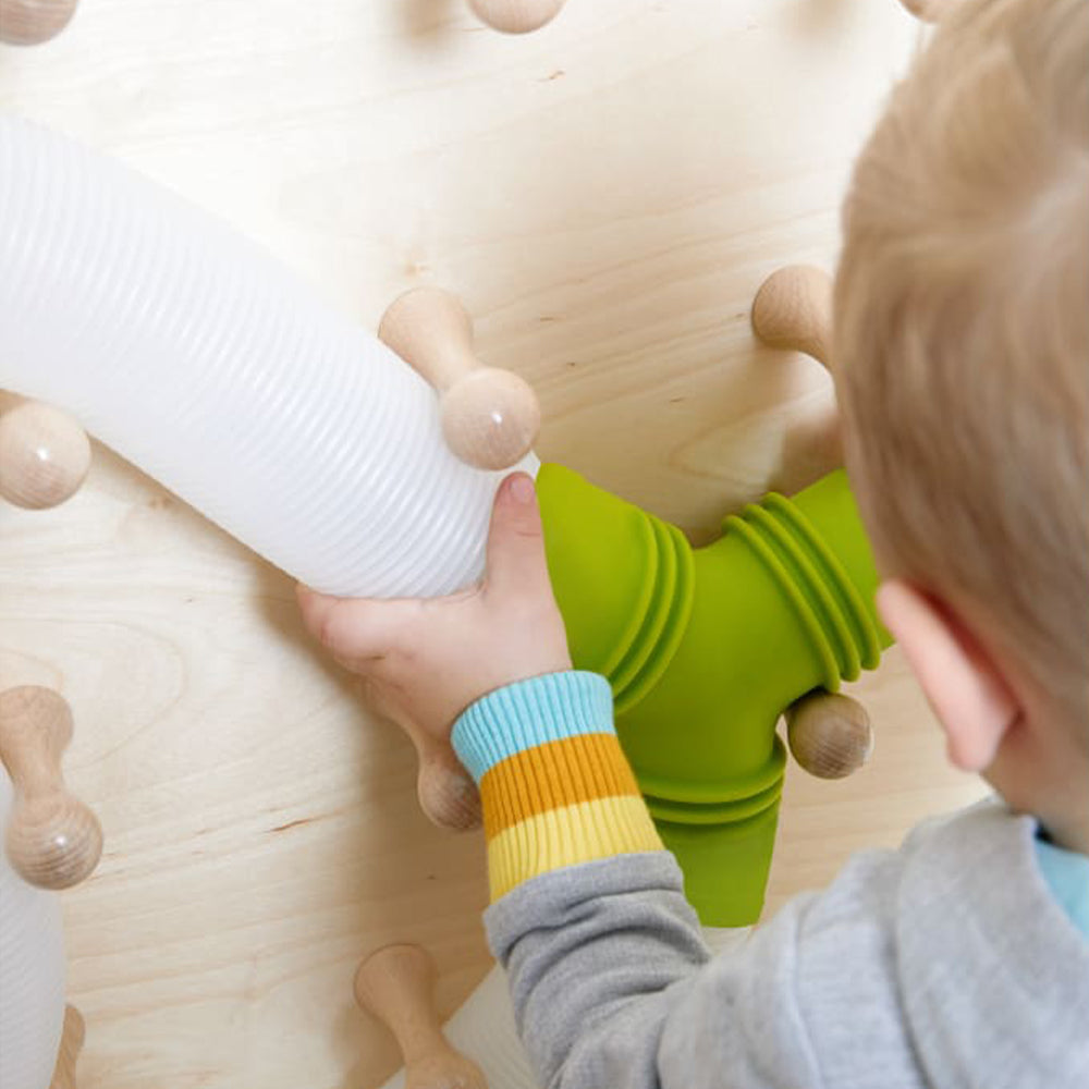 3-Piece Set of Y-Shaped Marble Run Connectors