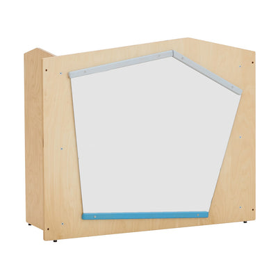 Shelf Unit Partition with mirror
