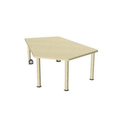 Pentagon Move Upp Tables with wheel 166 x116