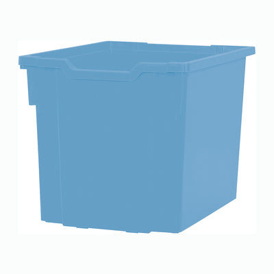 Plastic Material Box H22.5cm, blue